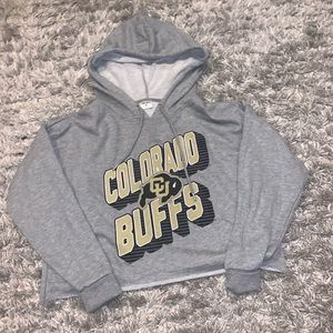 CU Buffs Crop Sweatshirt